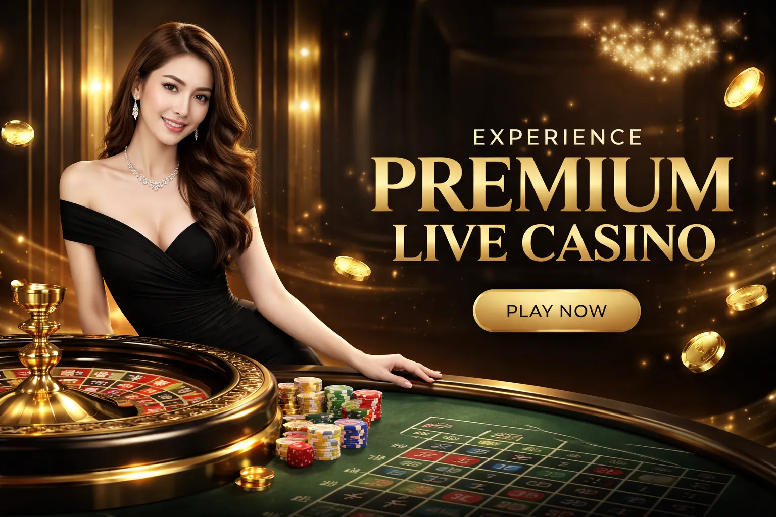 Sảnh chính xoso66 casino với ánh sáng xanh vàng sang trọng, tượng trưng cho lợi ích khi tham gia.